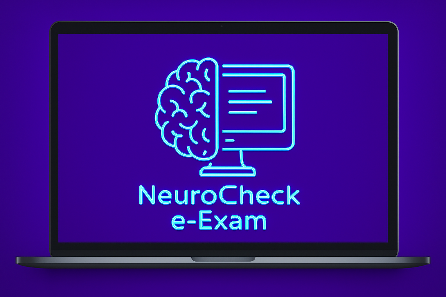 Screenshot of the Neurocheck E-Exam System dashboard interface.